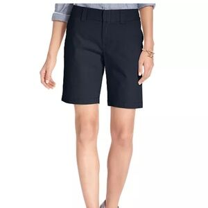 Tommy Hilfiger Women's TH Flex Hollywood Bermuda Shorts Navy Size 10